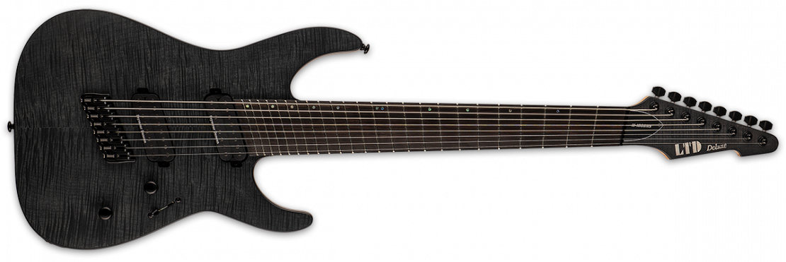 M-1008 MULTI-SCALE See Thru Black Satin