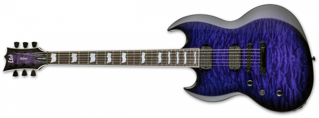 VIPER-1000 LH See Thru Purple Sunburst