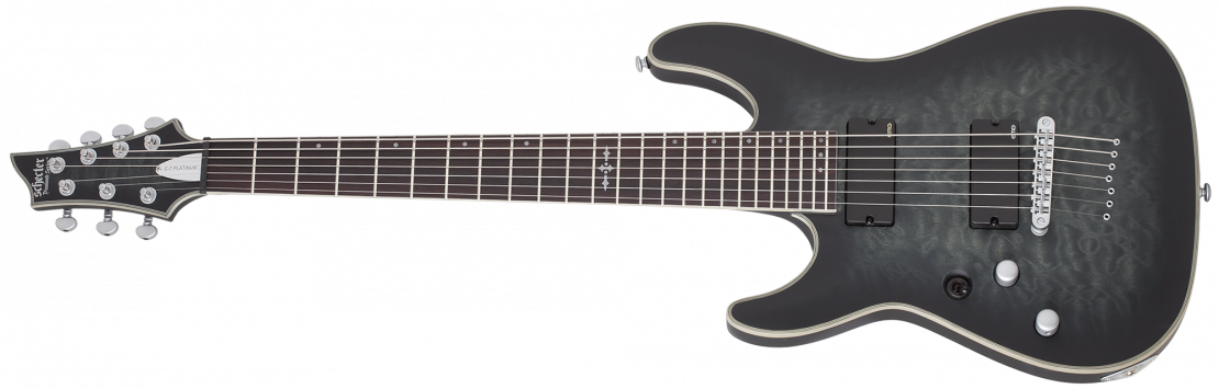 C-7 Platinum LH See Thru Satin Black