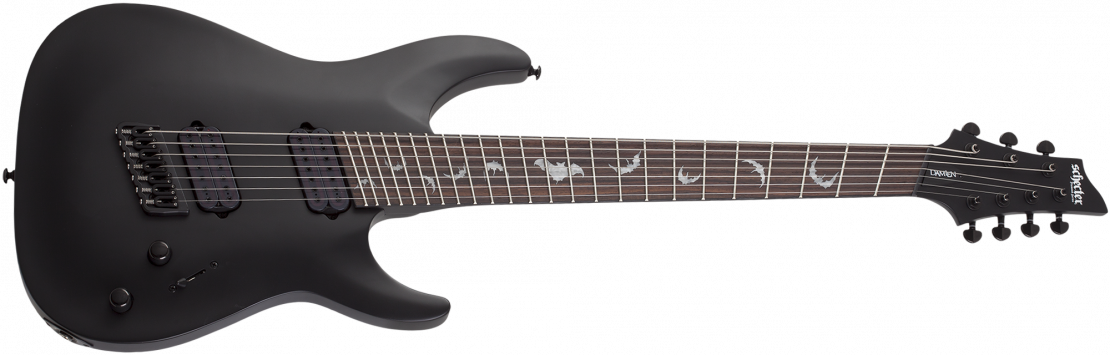 Damien-7 Multiscale Satin Black