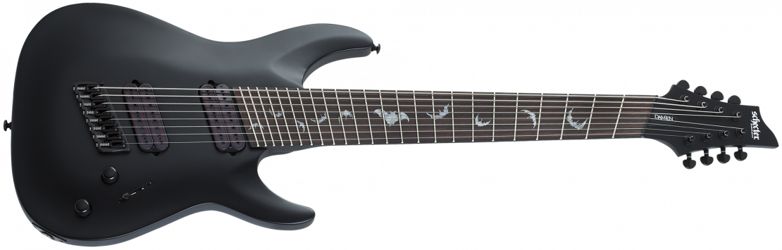 Damien-8 Multiscale Satin Black