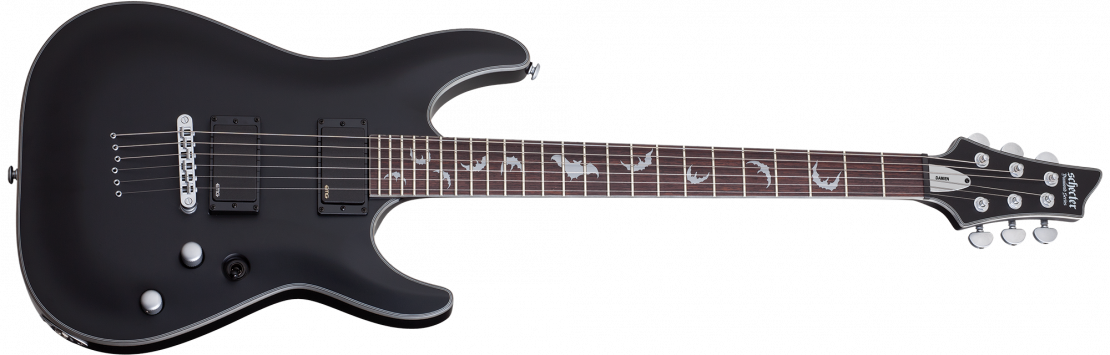 Damien Platinum-6 Satin Black (SBK)