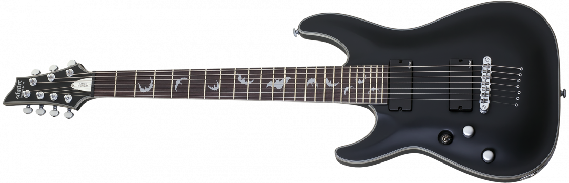 Damien Platinum-7 LH Satin Black (SBK)