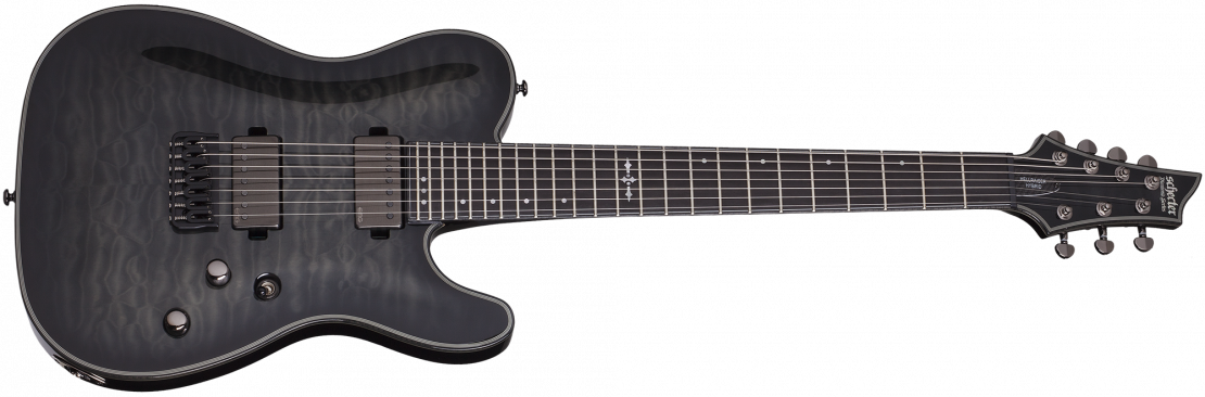 Hellraiser Hybrid PT-7 Trans Black Burst (TBB)