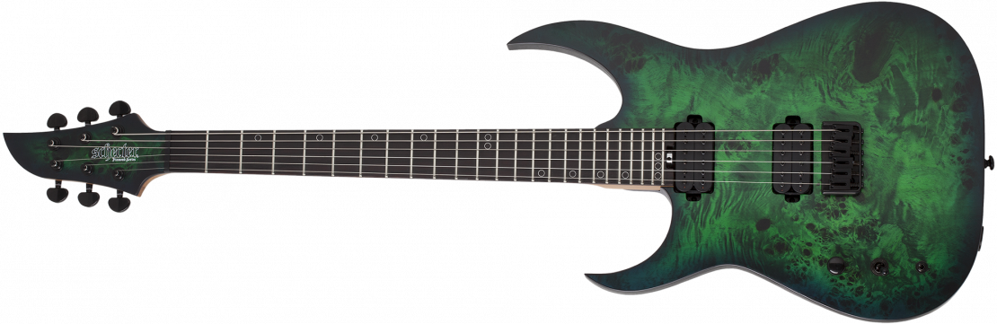 Keith Merrow KM-6 MK-III Standard LH Toxic Smoke Green (TSG)