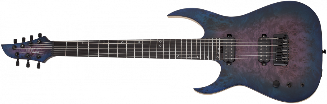 Keith Merrow KM-7 MK-III Artist LH Blue Crimson