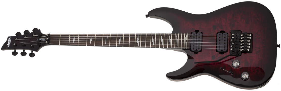 Omen Elite-6 FR LH Black Cherry Burst (BCHB)