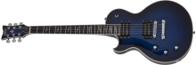 Solo-II Supreme LH See-Thru Blue Burst