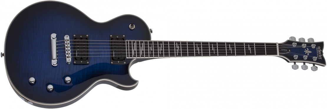 Solo-II Supreme See-Thru Blue Burst