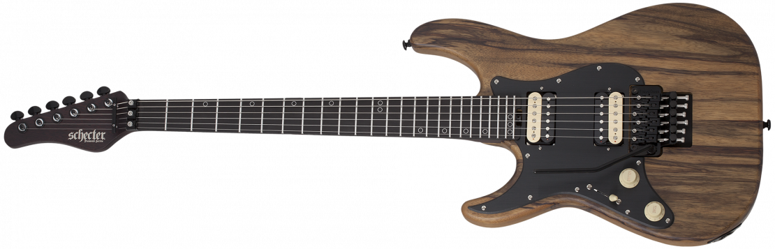 Sun Valley Super Shredder Exotic FR Black Limba LH Natural Satin