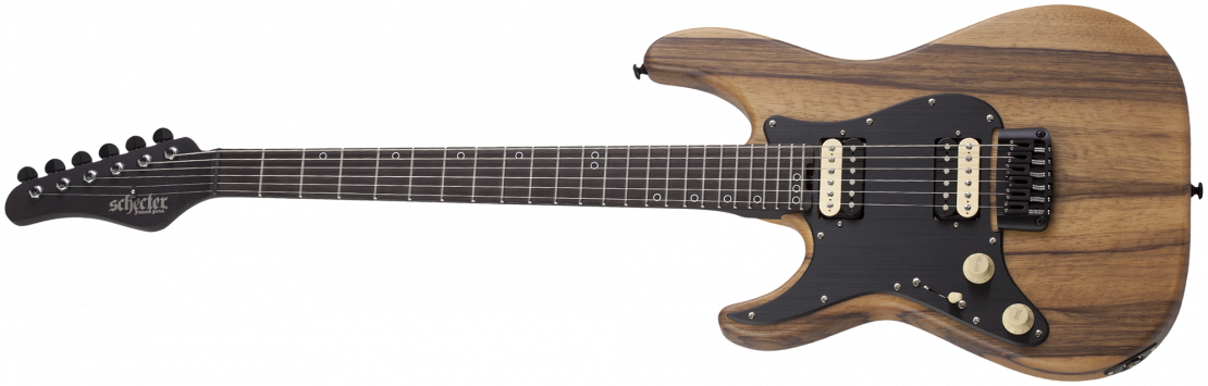 Sun Valley Super Shredder Exotic HT Black Limba LH Natural Satin