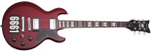 Zacky Vengeance Custom Reissue See Thru Cherry with 6661 Graphic
